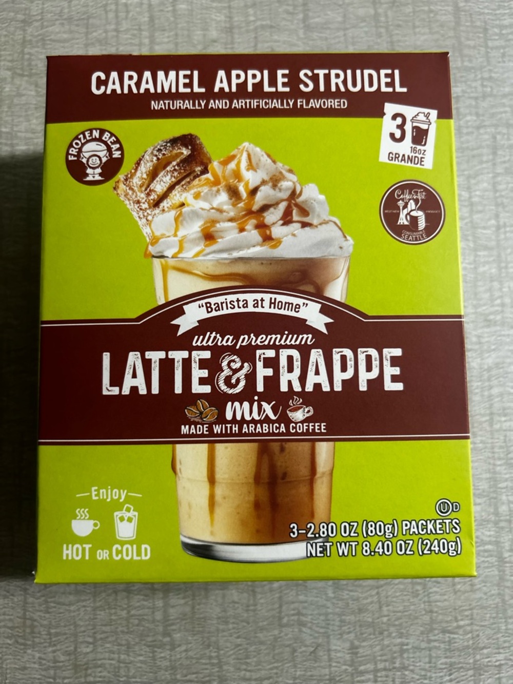 4 box bundle - Caramel Apple Strudel Latte & Frappe Mix - Picture 2 of 5